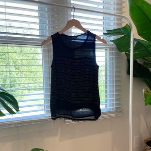 Sequined Lucky Brand Tank